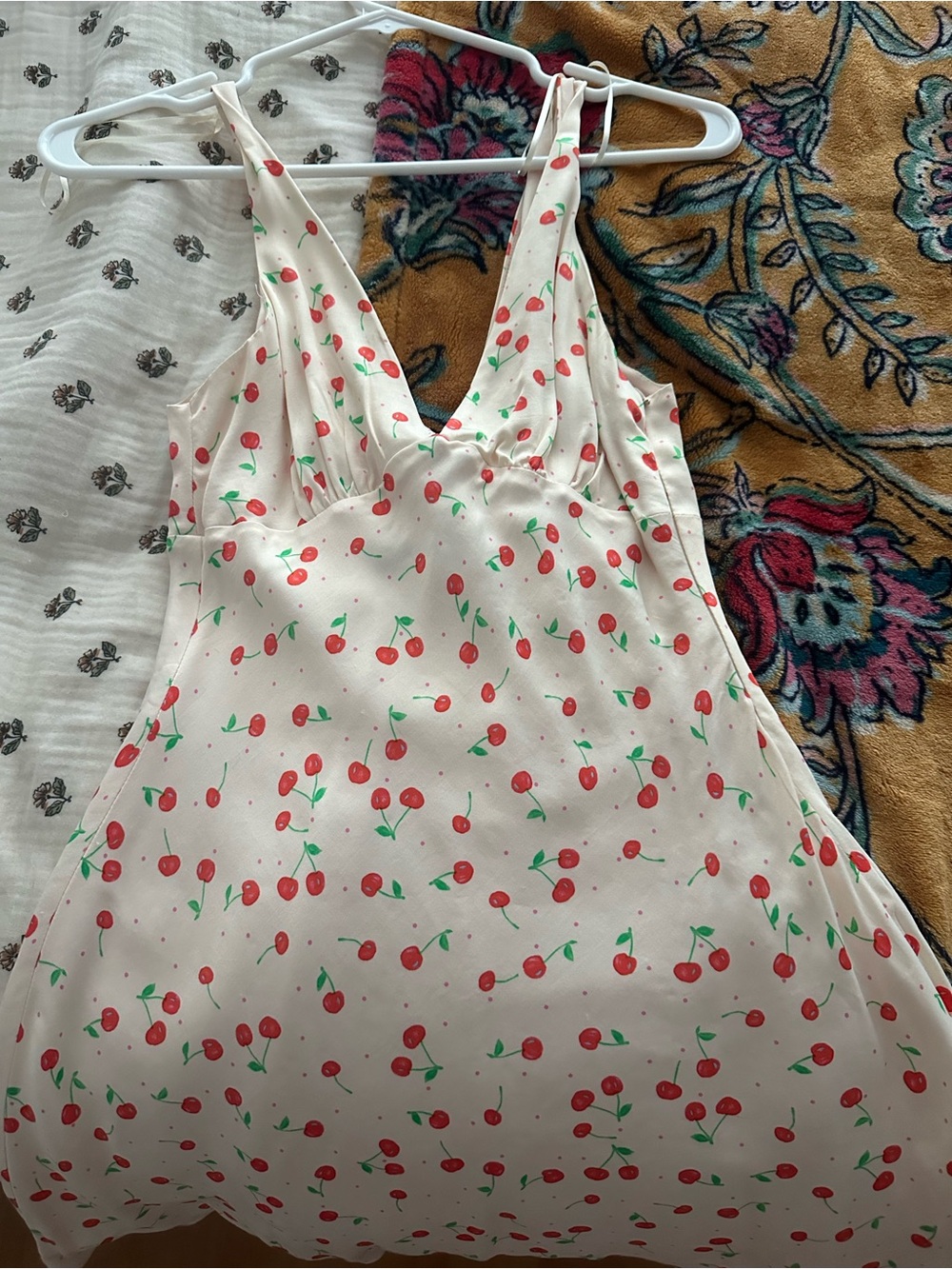 ZARA Cherry Mini Dress